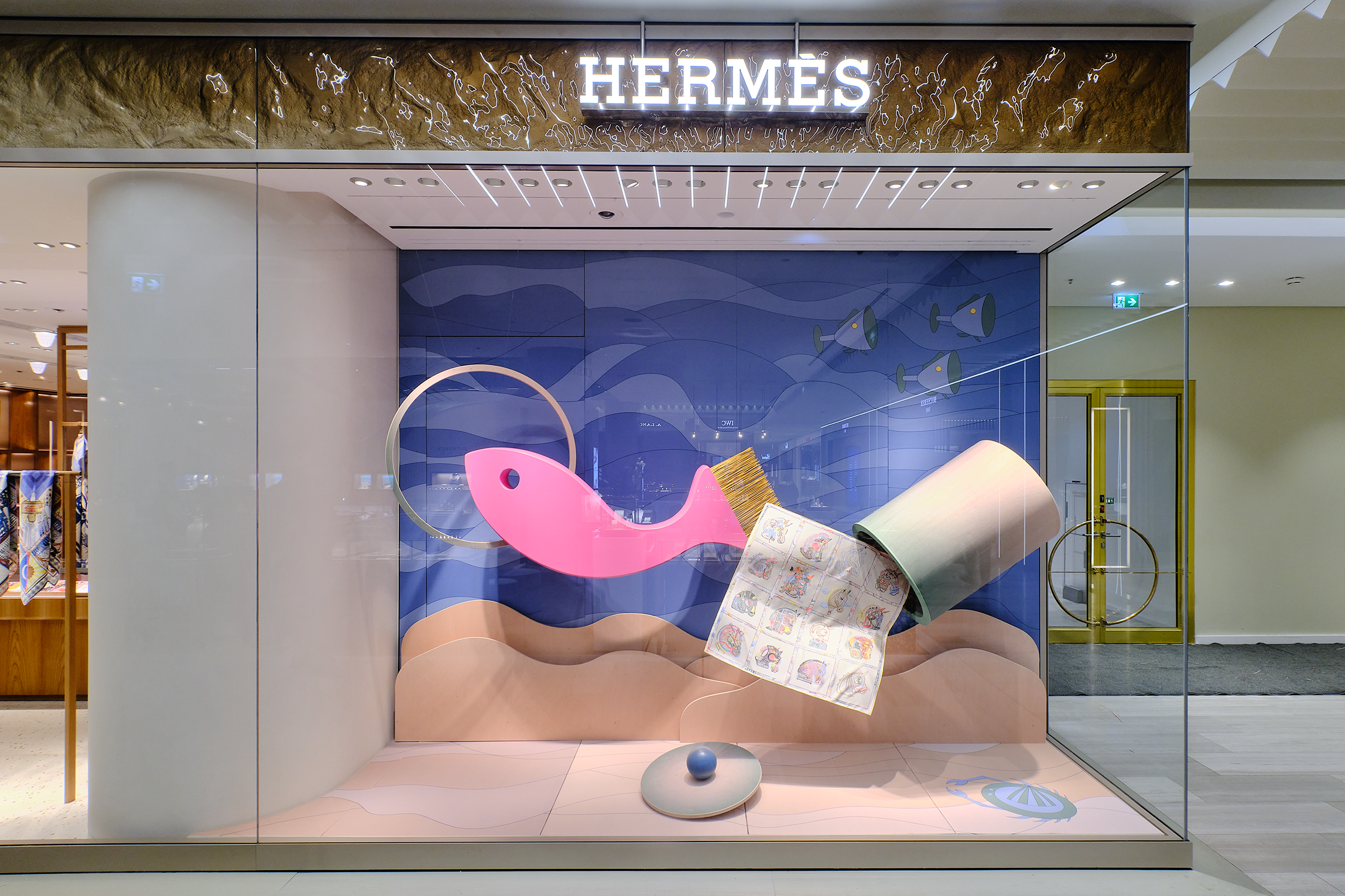 Hermès, Window Display Spring 2021 - Bel Epok